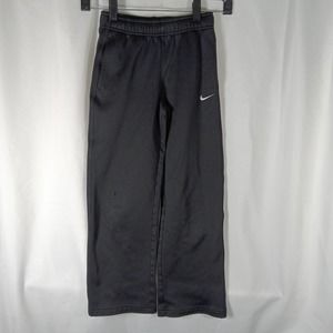 Nike Therma Fit Fleece Kids Athletic Pants Black